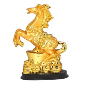 Shiv Vastu Analysis Running Horses Ceramic Yantra